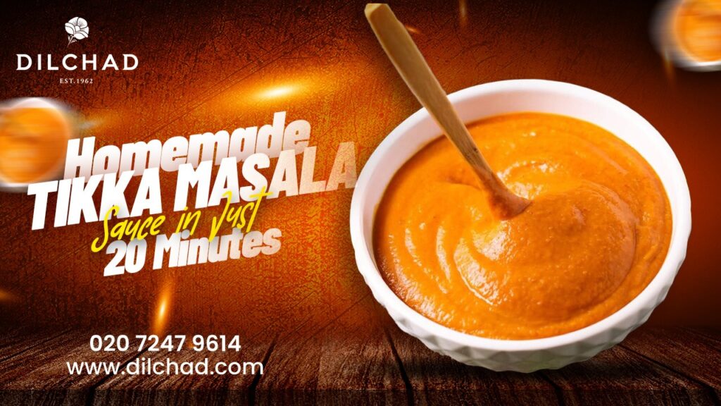 Homemade Tikka Masala Sauce in Just 20 Minutes