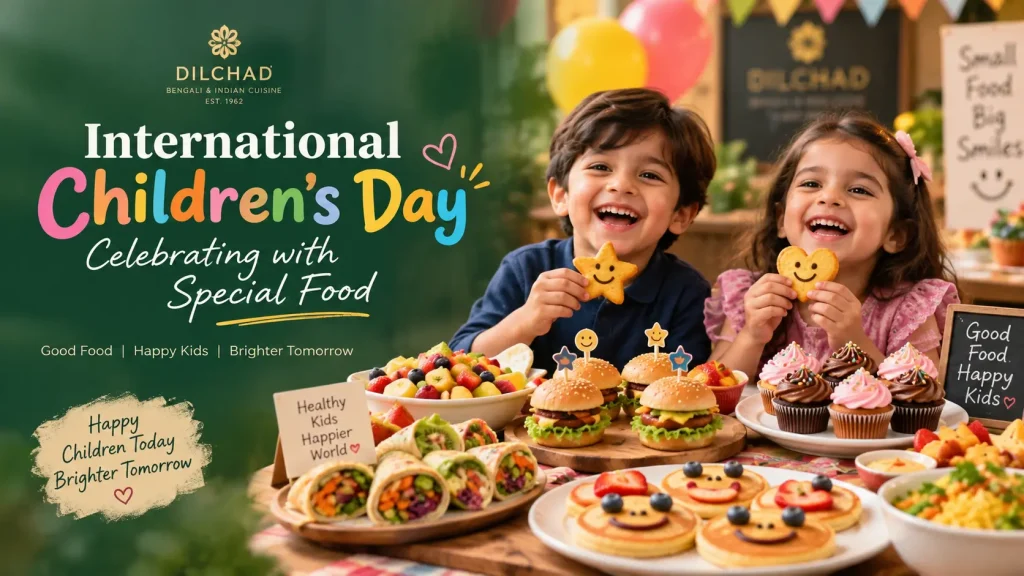 International Children’s Day Celebrating with Special Food