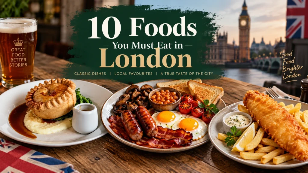 10 foods you must try in London