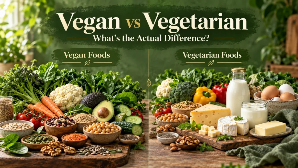 Vegan vs Vegetarian What’s the Actual Difference
