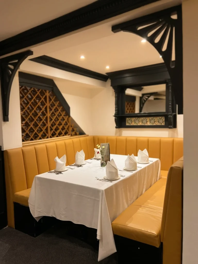 indian restaurant interior spitalfields london