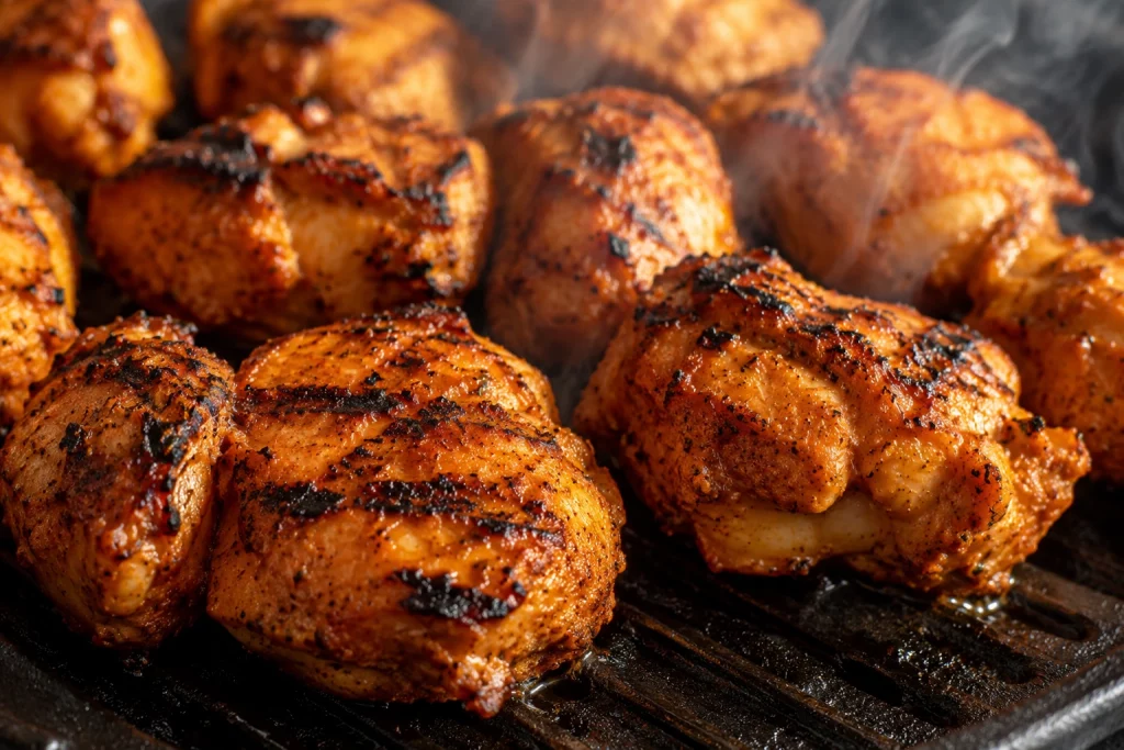 charred marinated chicken for butter chicken recipe
